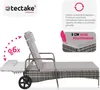 TecTake 404239, Szary, Poliester, Aluminium, 11,1 kg Podgląd zdjęcia produktu 9