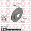 2 Zimmermann Bremsscheiben 250mm hinten für Mitsubishi Colt Produktbild-Vorschau 2