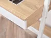 Psací stůl s policemi VIOREL - bílý / dub sonoma Náhled obrázku produktu 10