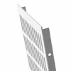 Aluminium Stegblech Verkehrsweiß RAL9016 Lüftungsgitter Produktbild-Vorschau 3