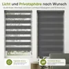 SALCAR Tenda a rullo a due strati, sistema di fissaggio a Anteprima dell’immagine prodotto 5