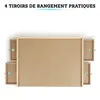 PiecePro Table de puzzle avec 4 tiroirs & couvercle de Voir les images du produit 4