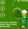 A product shot with marketing elements on a green background. Produktbild-Vorschau