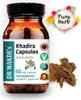 DR WAKDE'S Khadira Capsule (Khaira |Acacia catechu) | 60 Anteprima dell’immagine prodotto 1