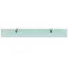 vidaXL Mensola galleggiante in vetro 80x10 cm 8 mm Anteprima dell’immagine prodotto 2
