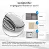 Drehknopf aus Edelstahl 46mm für Drehexcenter Produktbild-Vorschau 3