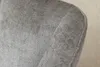 riess-ambiente Drehbarer Retro Stuhl AVIGNON grau Chenille Produktbild-Vorschau 9