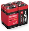 ANSMANN Rauchmelder Alkaline Batterie 9V E-Block, 4 Stück Produktbild-Vorschau 1