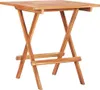 A wooden folding bistro table. Produktbild-Vorschau