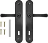 ADGO® Maniglia per porta 90 mm Inserto per serratura nero Anteprima dell’immagine prodotto 9