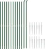 vidaXL Gaashek met grondankers, groen, 1,8 x 25 meter Productafbeelding-voorbeeld 3