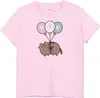 Pusheen - "Bye" tričko pro dívky s krátkým rukávem NS8181 Náhled obrázku produktu 1