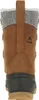 The back view of a brown winter boot. Anteprima dell’immagine prodotto