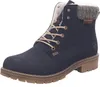 Rieker Veterschoenen Hoog  Veterschoenen Hoog - Blauw - Voir les images du produit 13