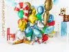 Folienballon Zuckerstange 50x82cm Weiß / Rot Produktbild-Vorschau 3