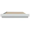The Living Store Bettgestell Weiß 140x190 cm Holzwerkstoff Produktbild-Vorschau 5