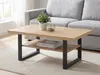 Couchtisch Anton - Nachbildung Artisan Eiche - Kufengestell Produktbild-Vorschau 2
