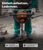 NEMAXX® B80 Erdbohrer-Bohrkopf Ø80 mm, 800 mm, Stahl – Produktbild-Vorschau 4