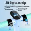 Elektroscooter Kinder E-Scooter Blau mit LED-Anzeige Produktbild-Vorschau 4