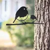 Kohlmeise Baumstecker - Vogel Gartenstecker aus Metall als Produktbild-Vorschau 3