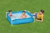 Bestway® My First Frame Pool 122 x 122 x 30,5 cm, blau , Produktbild-Vorschau 4