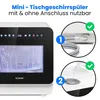 Bomann® Tischgeschirrspüler mit Tank | mit und ohne Produktbild-Vorschau 2