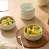 Schale set 4er Ø13,5cm Keramik Müslischale Salatschalen Produktbild-Vorschau 3