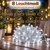 100M 800LEDs 8 režimů pohádkové světla napájení, časovač, Náhled obrázku produktu 2