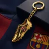 FC Barcelona sleutelhanger, gouden voetbalschoen, goud, Productafbeelding-voorbeeld 4