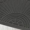 Fußmatte halbrund Tivoli 60x90 cm Grau – für Innen & Außen, Produktbild-Vorschau 5