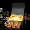 Set di bicchieri da caraffa per whisky in vetro cristallo Anteprima dell’immagine prodotto 2