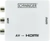 Schwaiger 3 x CINCH Buchse -> 1 x HDMI Buchse, Full HD Produktbild-Vorschau 2