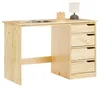 Scrivania per bambini EMMA in legno di pino massiccio, Anteprima dell’immagine prodotto 1