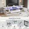 Mobile TV MERAX 180×38×45 cm con 2 armadi, cassetto e Anteprima dell’immagine prodotto 8