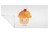 Mr. & Mrs. Panda Handtuch 50x100 Cupcake - Weiß - Geschenk, Produktbild-Vorschau 1