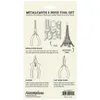 Packaging for a Metal Earth 3-piece tool set, showing illustrations of the tools and the Eiffel Tower model they can be used to build. Anteprima dell’immagine prodotto