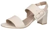 Caprice Damen Sandale Blockabsatz Schnalle Leder Sandalette Produktbild-Vorschau 5