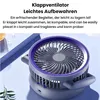 Oszillierender Tischventilator USB Akku, leiser Mini Produktbild-Vorschau 6