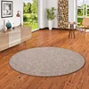 Schlingen Teppich Memory Braun Meliert Rund, Größe:240 cm Produktbild-Vorschau 1