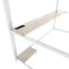 Hochbett mit Schreibtisch und LED-Beleuchtung, 90x200 cm, Produktbild-Vorschau 10