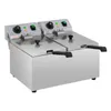 Doppelte Elektrofritteuse, Gastronomie, 230 V, 2 x 3200 W, Produktbild-Vorschau 2