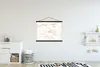 MuchoWow® Textilposter Marmor - Limette - Gold - Luxus - Produktbild-Vorschau 2