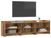 Meuble TV de 168 x 33 x 47 cm, en bois vieilli Voir les images du produit 2