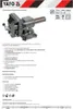 Yato YT-6506, Zverák, 12,5 cm Náhľad obrázku produktu 7