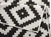 200x290 cm Tapis Twin-Wendeteppiche 103129 schwarz creme - Voir les images du produit 4