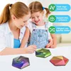 Fraktales Hexagon-Fidget-Toy mit Farbverlauf für Kinder und Produktbild-Vorschau 4
