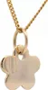 Anhänger Blume 585 Gold mit Goldkette 1,1 mm 585 Gold 50 cm Produktbild-Vorschau 1