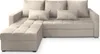 A cream-colored sectional sofa with multiple cushions is shown against a white background. Produktbild-Vorschau