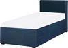 BELIANI Tagesbett Blau Stoff mit Lattenrost 90 x 200 cm Produktbild-Vorschau 6