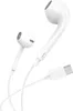 Sluchátka do uší, drátová Foneng T15, Usb-C, 1,2M (bílá) Náhled obrázku produktu 1